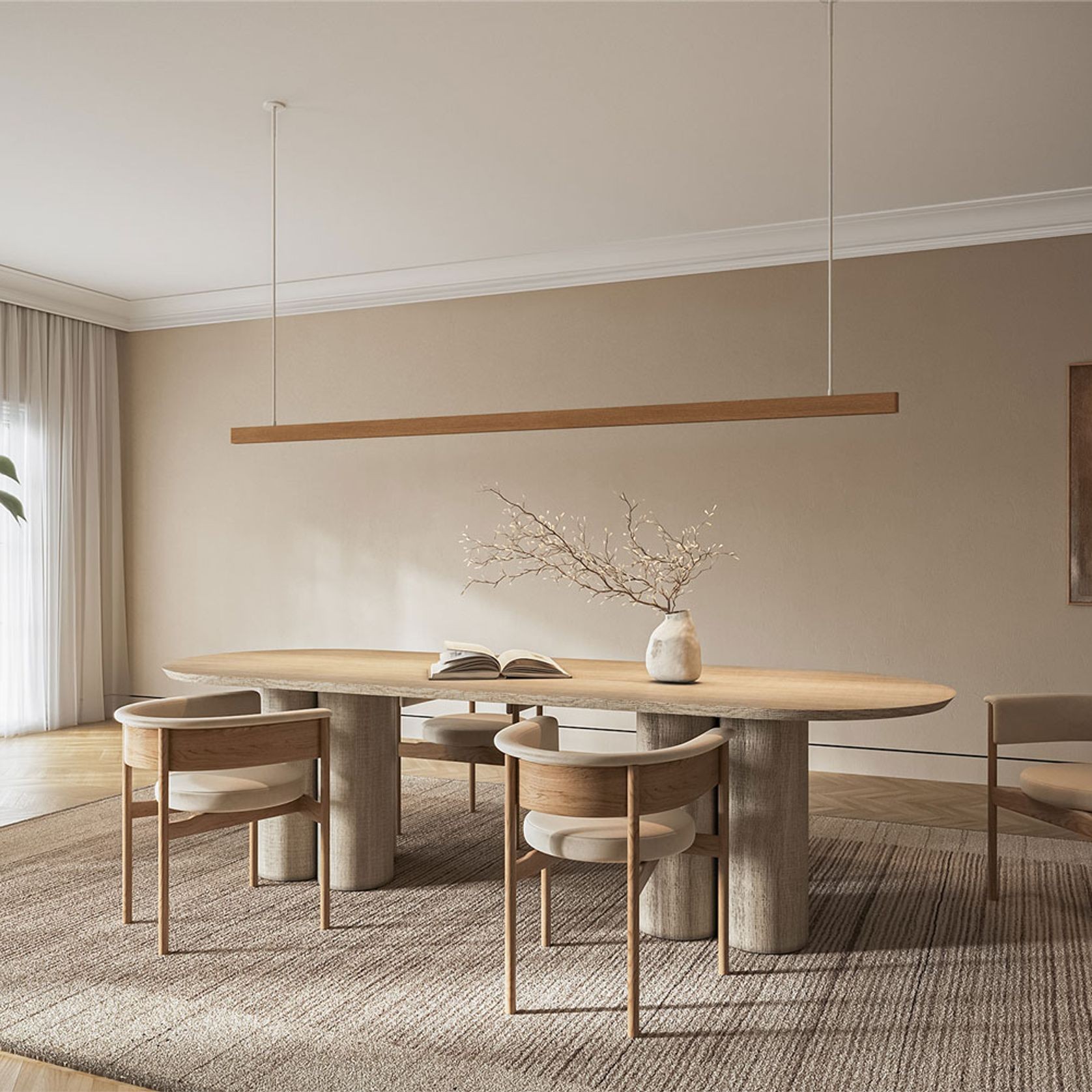 Umber Pendant | American Oak gallery detail image