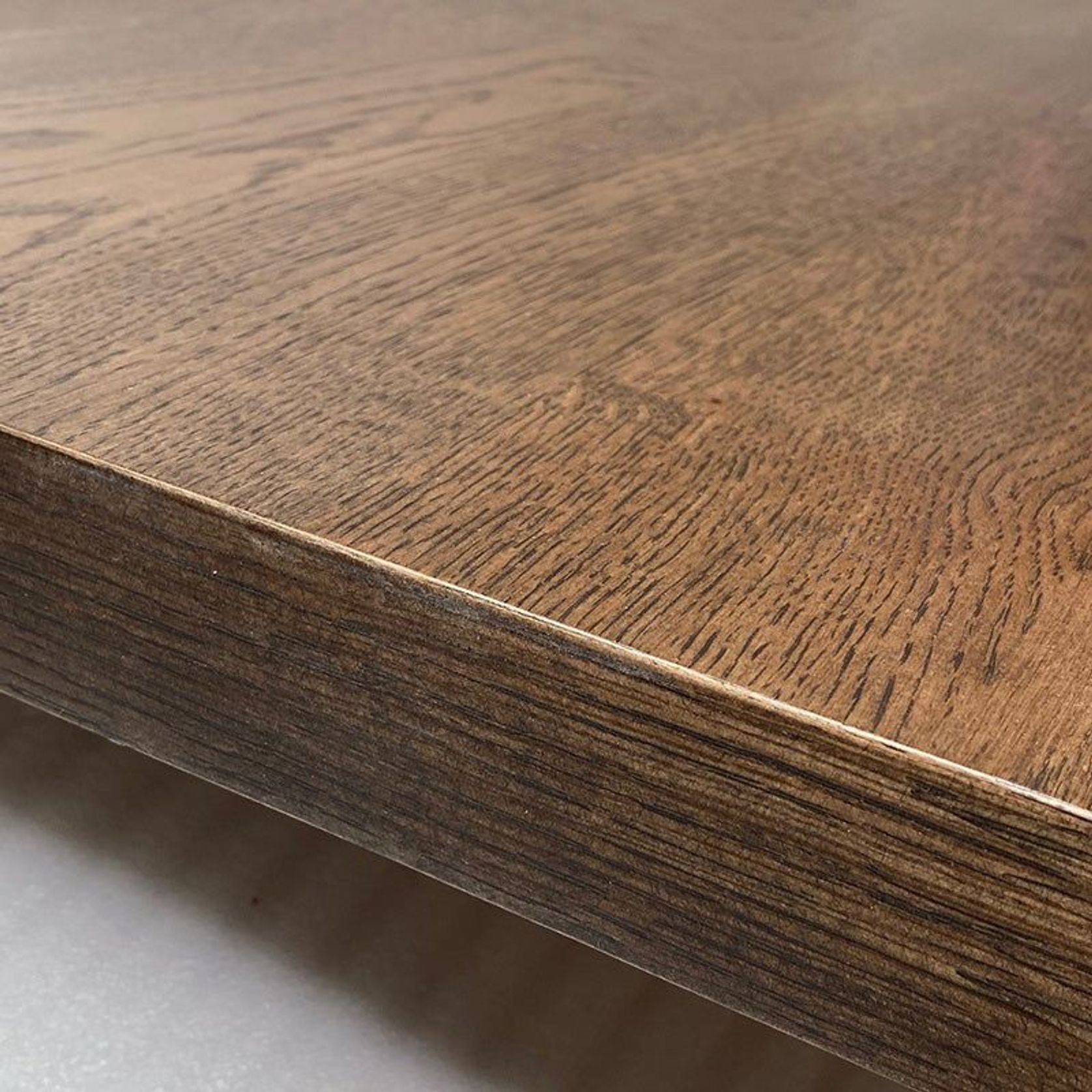 ARNO Dining Table 200cm - Brown & Black gallery detail image