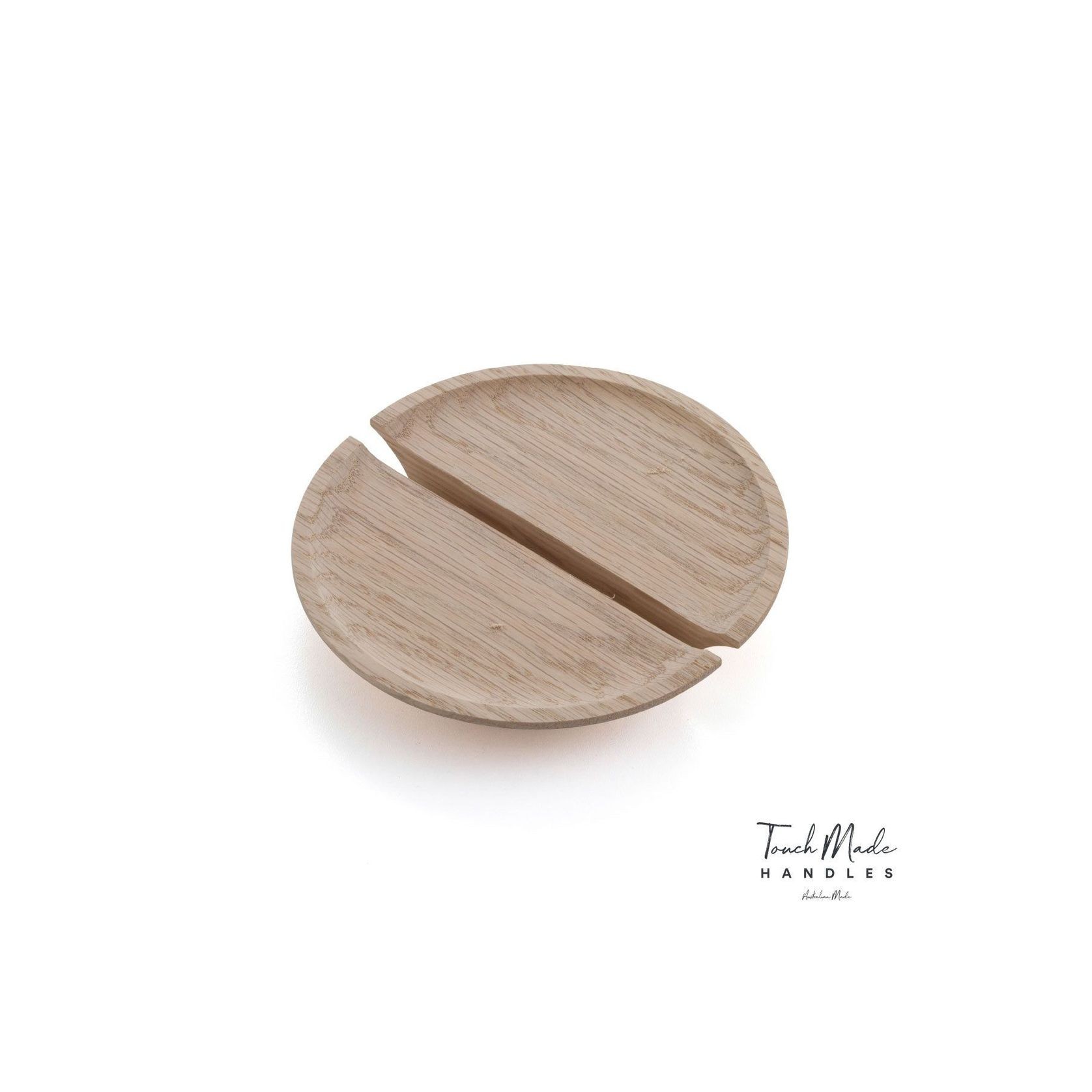 Timber Dished Semi Round Handles gallery detail image