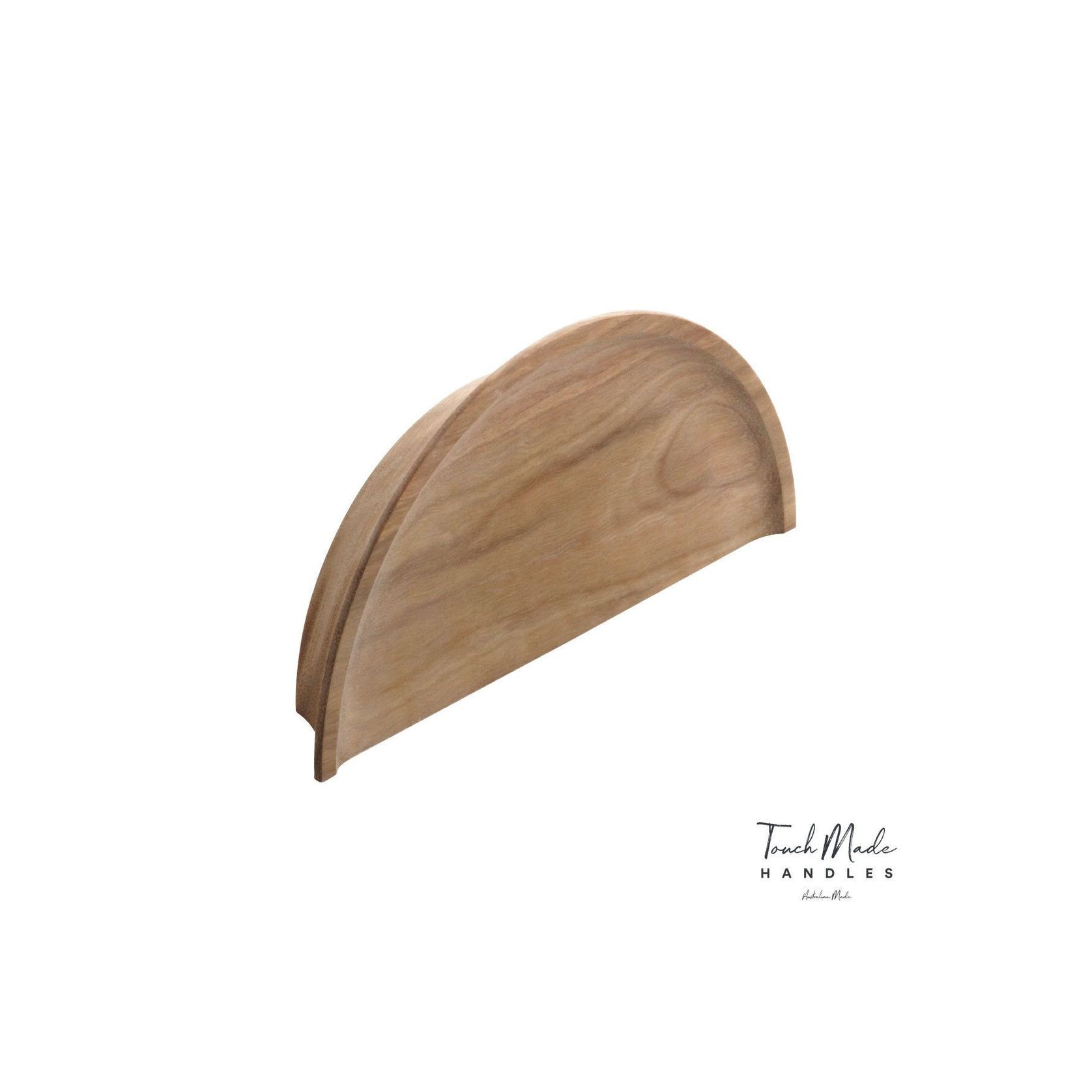 Timber Dished Semi Round Handles gallery detail image