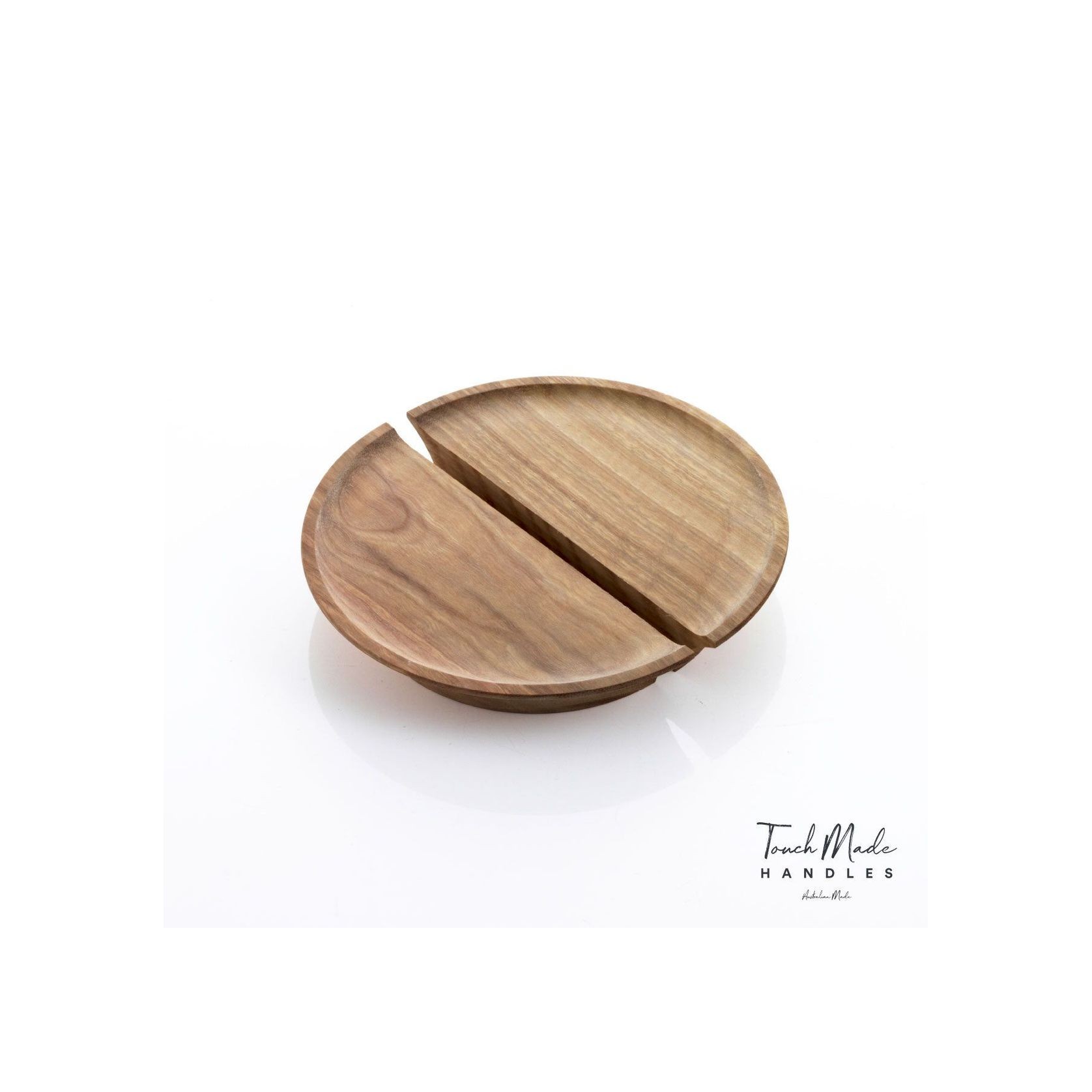 Timber Dished Semi Round Handles gallery detail image