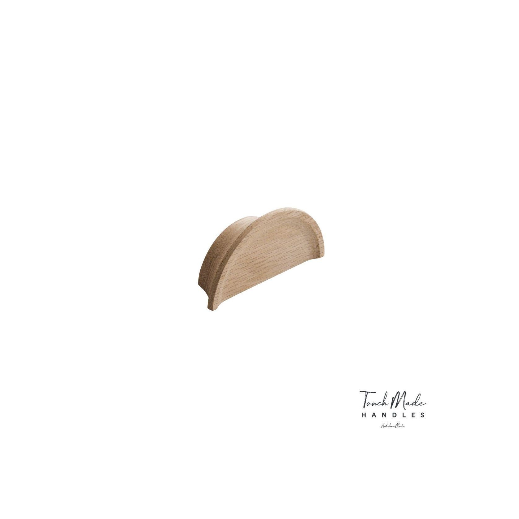 Timber Dished Semi Round Handles gallery detail image