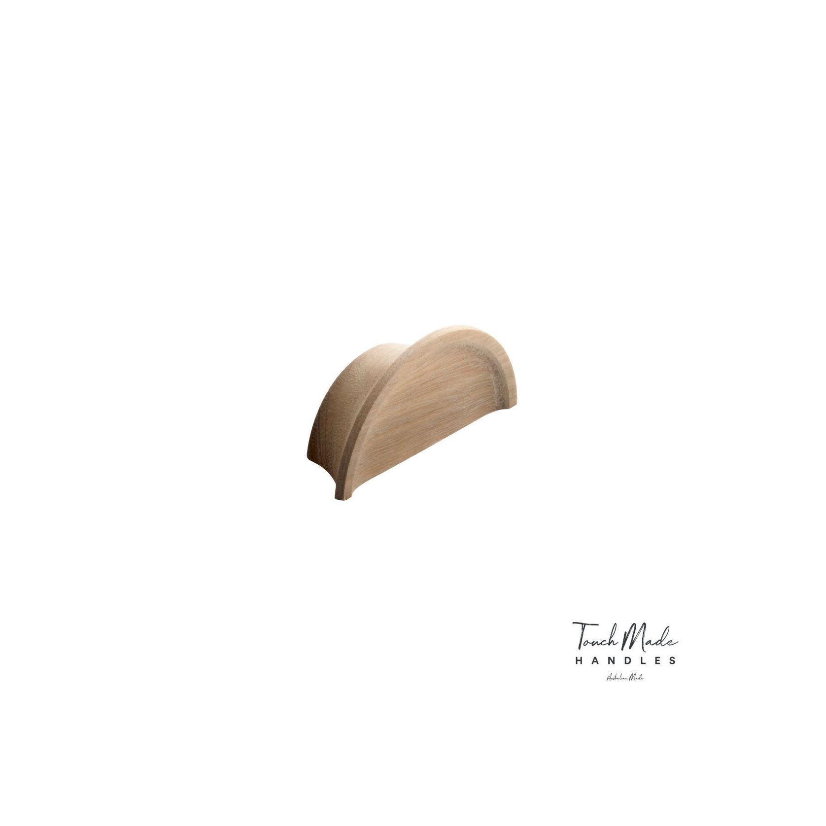 Timber Dished Semi Round Handles gallery detail image
