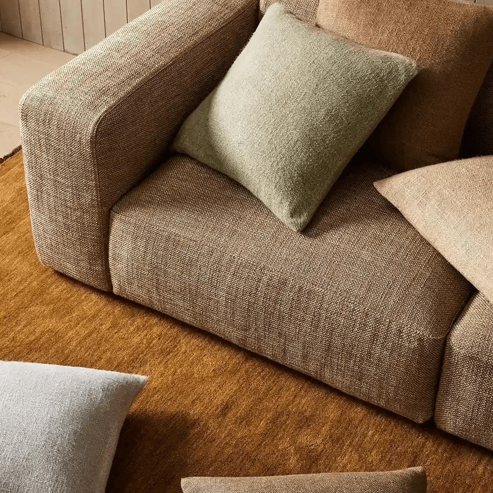 Weave Home Silvio Floor Rug - Dijon | NZ Wool | Two Sizes gallery detail image