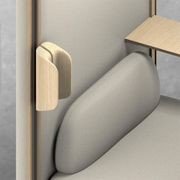 DUKE Single Seater Acoustic Office Silent Booth Pod - Beige gallery detail image