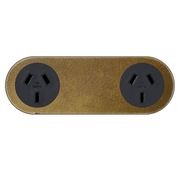 13 Carbon Double Outlet Faceplate gallery detail image