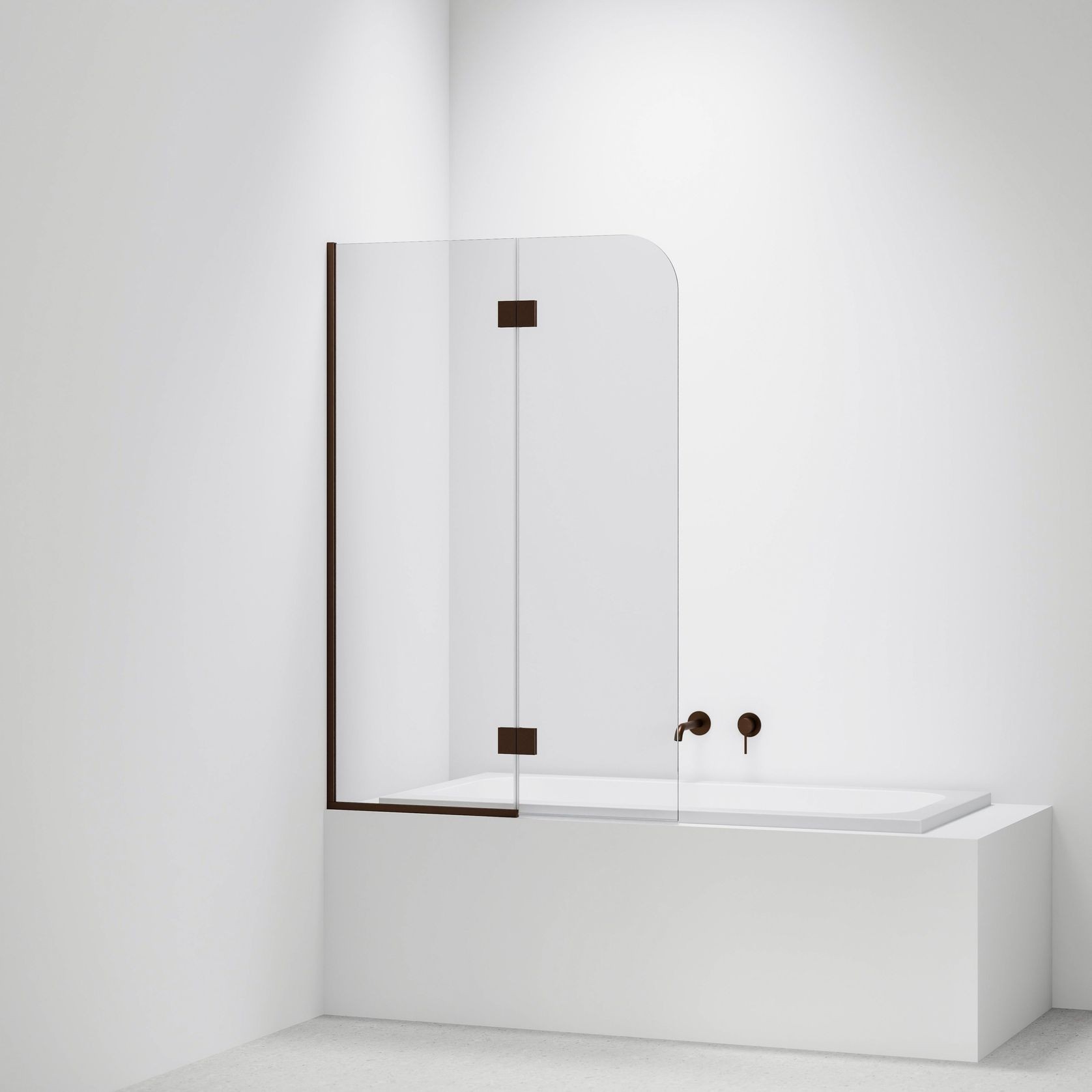 Code Super Clear Bath Screen Range | 550 + 450W gallery detail image