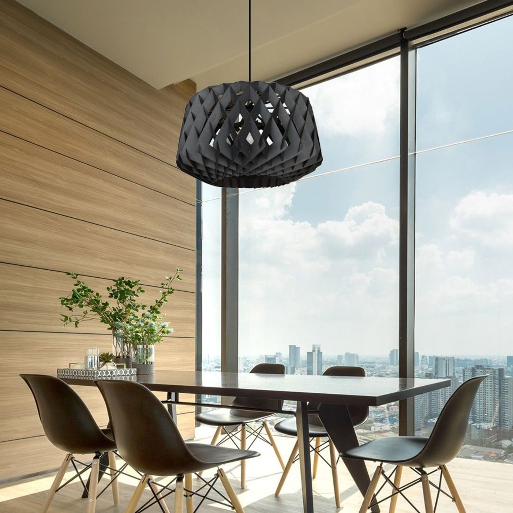 Duty Pendant  - Round (Black) gallery detail image