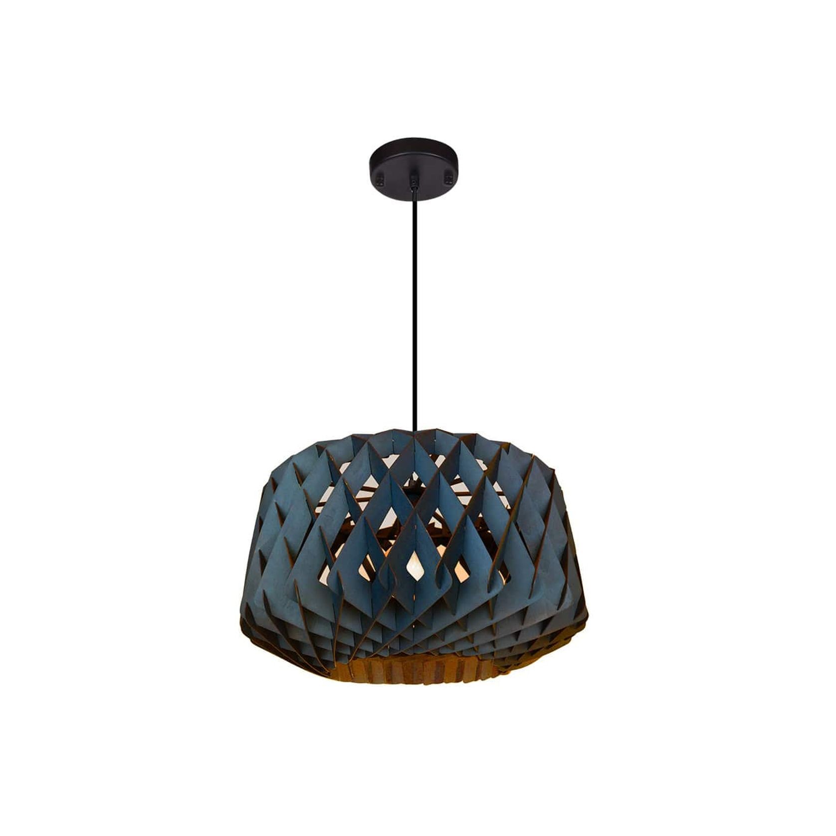 Duty Pendant  - Round (Black) gallery detail image