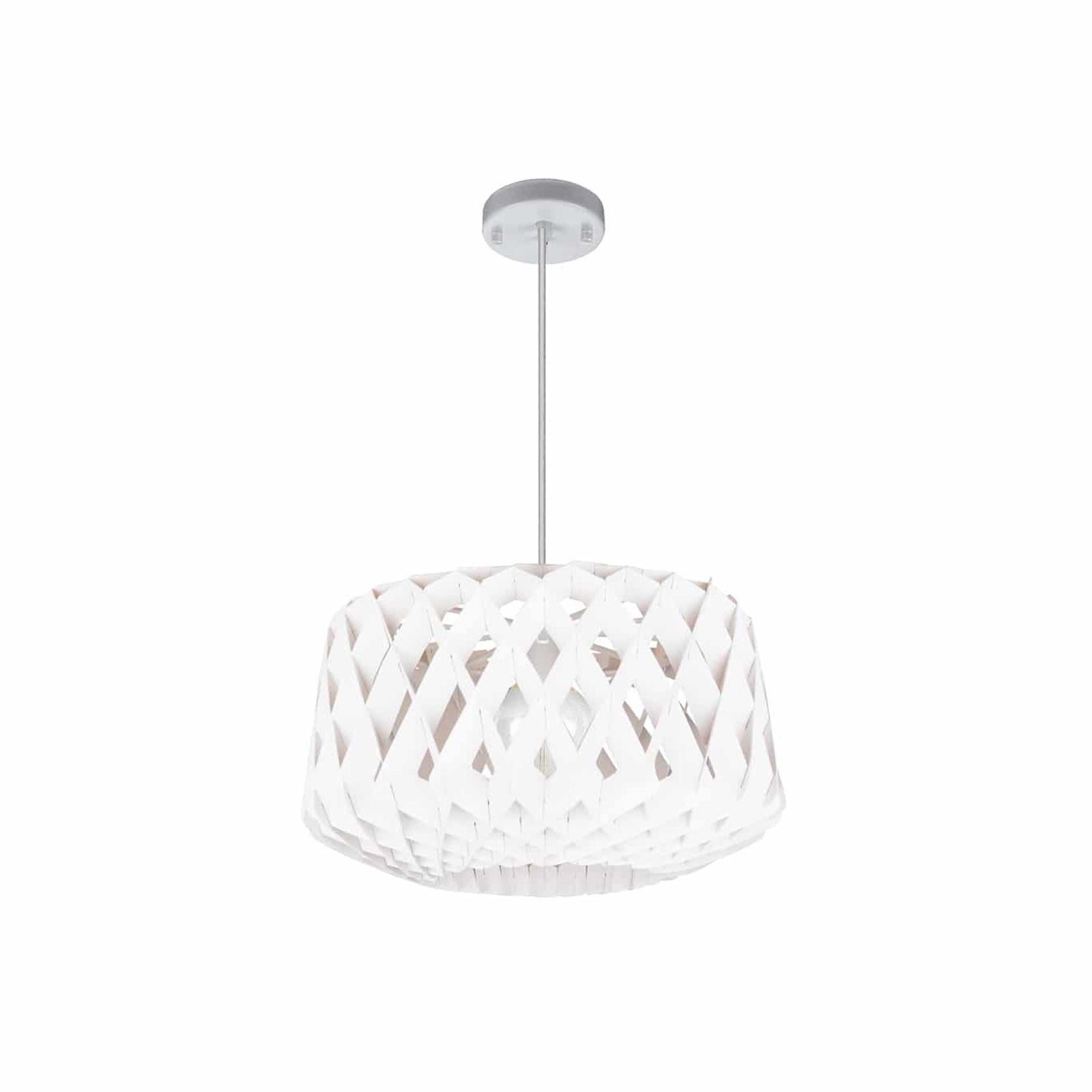 Duty Pendant  - Round (White) gallery detail image