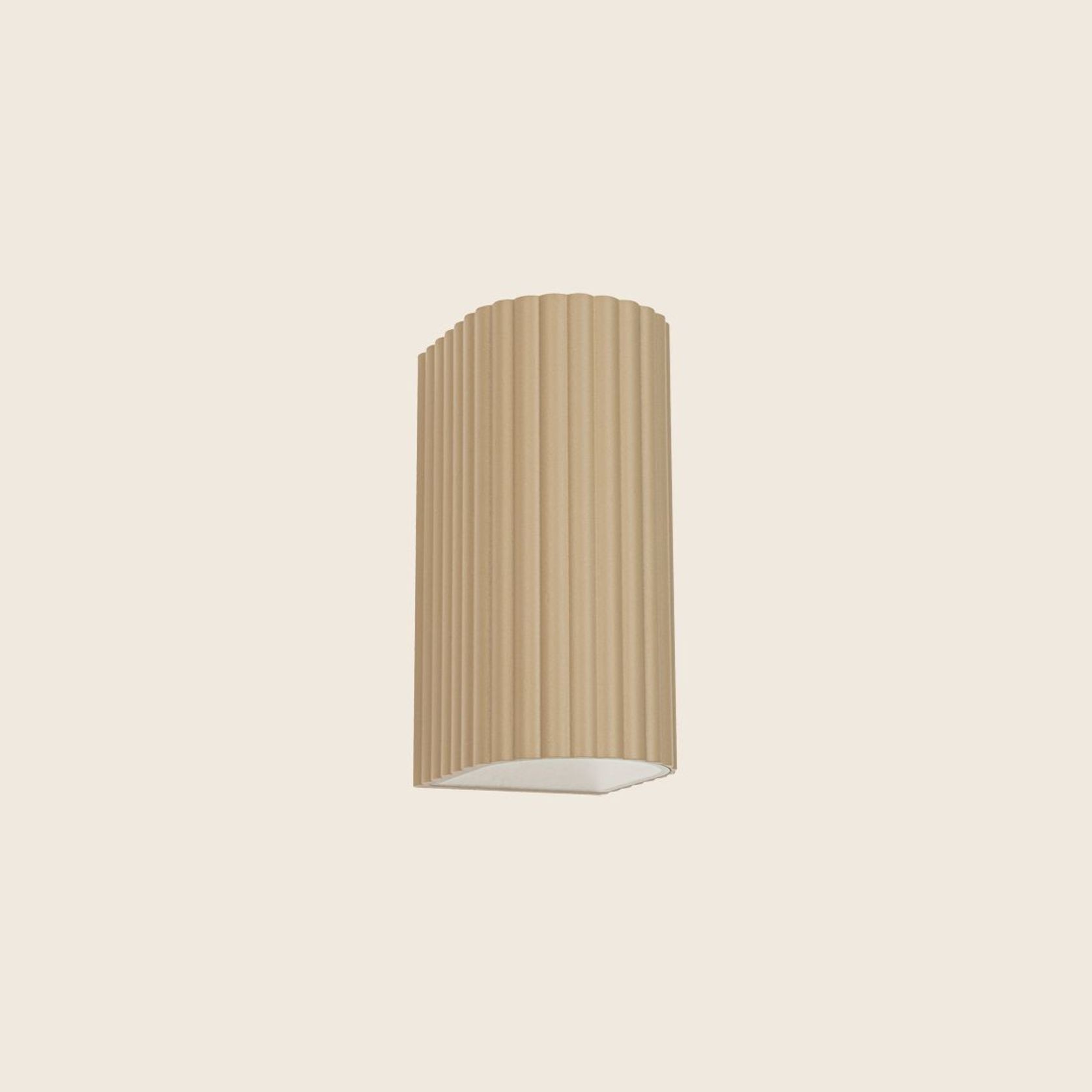 Hestia Double IP54 Wall Beige gallery detail image