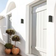 Hestia Double IP54 Wall Graphite gallery detail image