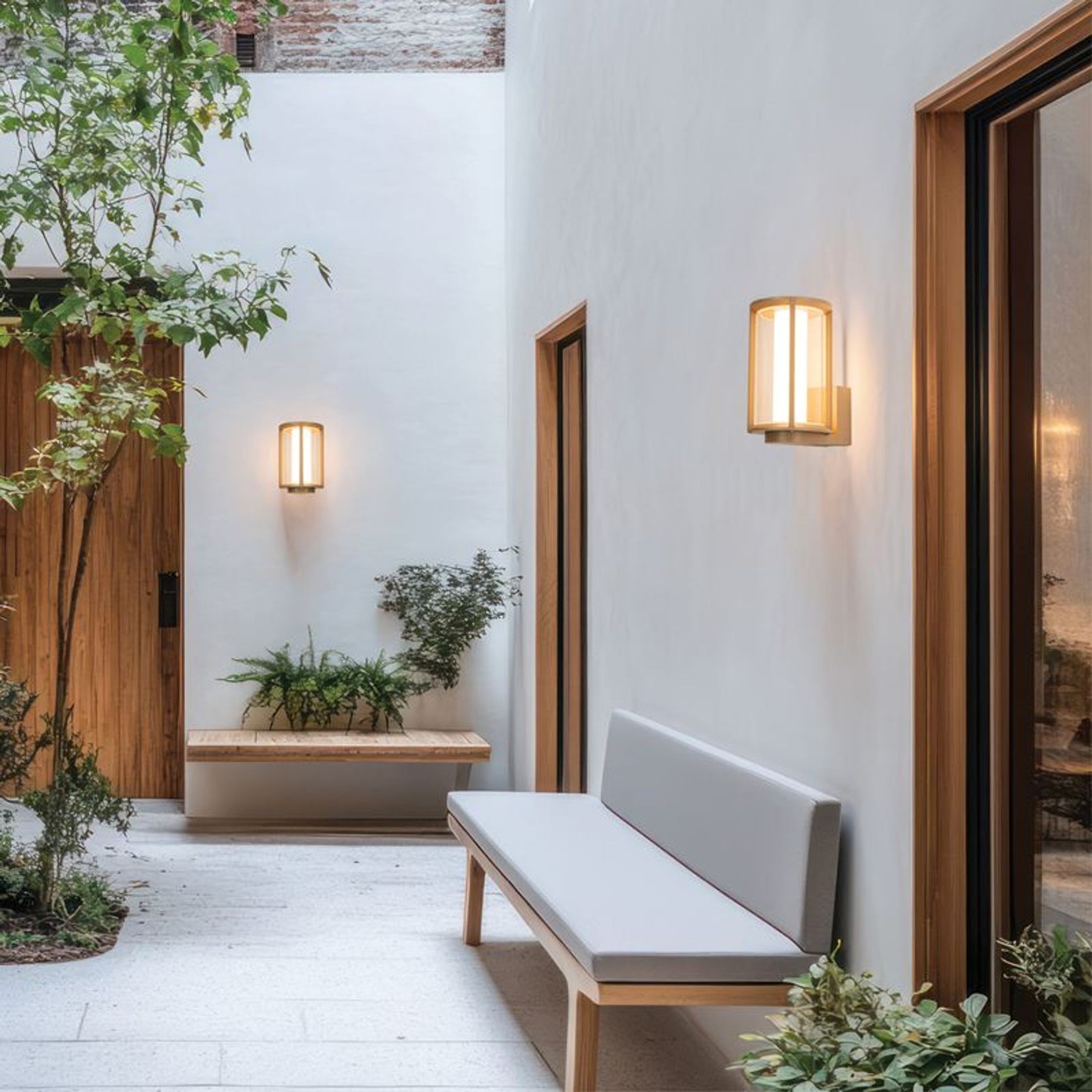 Phanos IP54 Lantern Wall gallery detail image