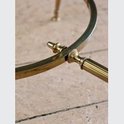 Neoclassical Brass And Glass Brass Coffee Table gallery detail image