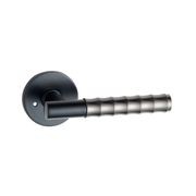 Round Low-Profile Rose in MB finish with Solido Lever gallery detail image