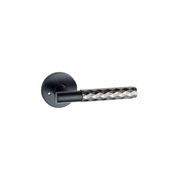 Round Low-Profile Rose in MB finish with Diamante Lever gallery detail image
