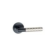 Round Low-Profile Rose in MB finish with Diamante Lever gallery detail image