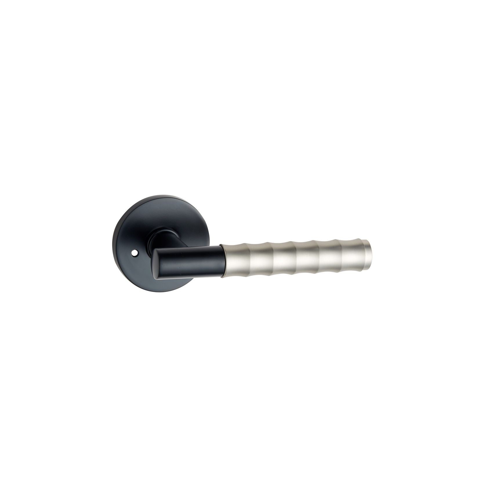 Round Low-Profile Rose in MB finish with Solido Lever gallery detail image