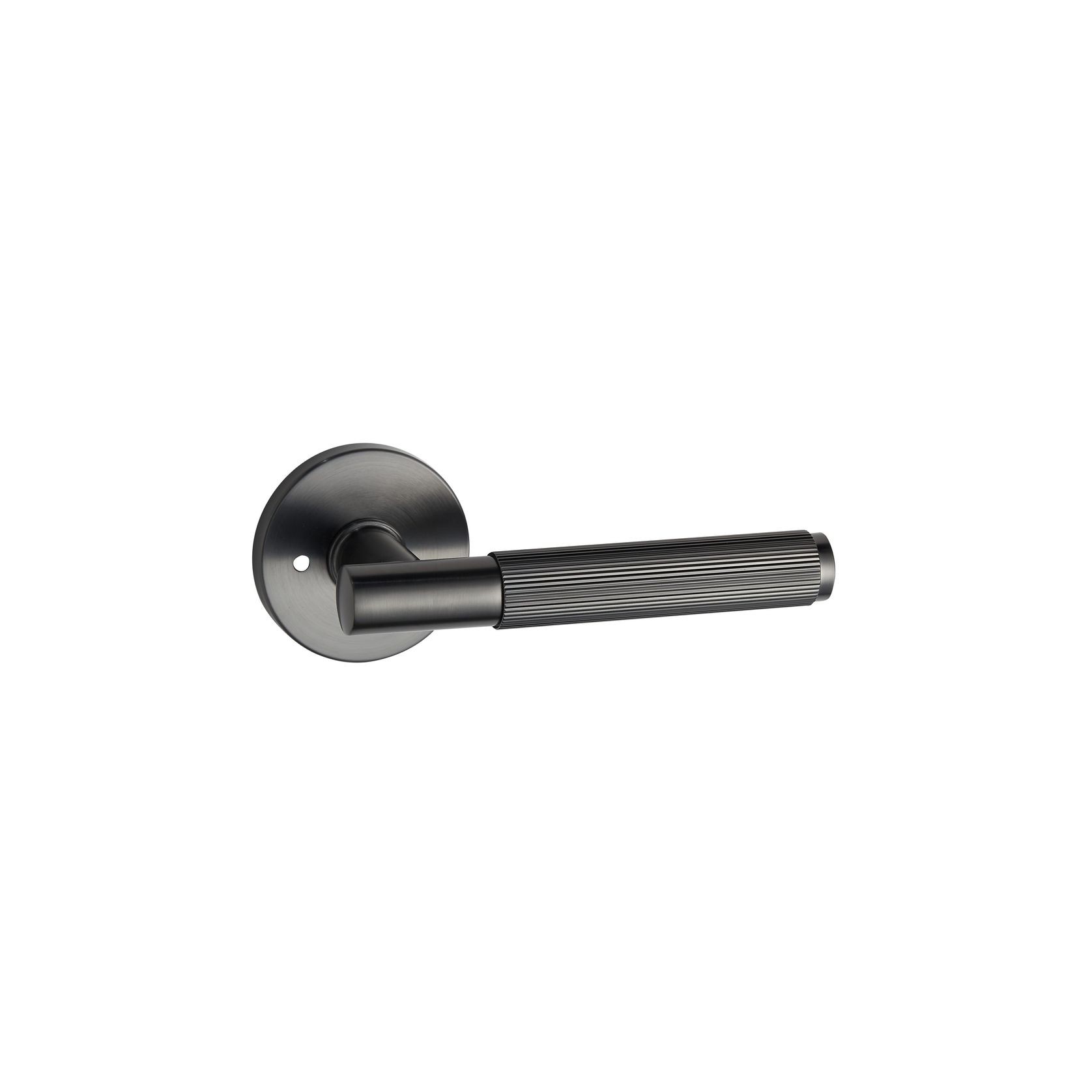 Round Low-Profile Rose in NG finish with Linea Lever gallery detail image