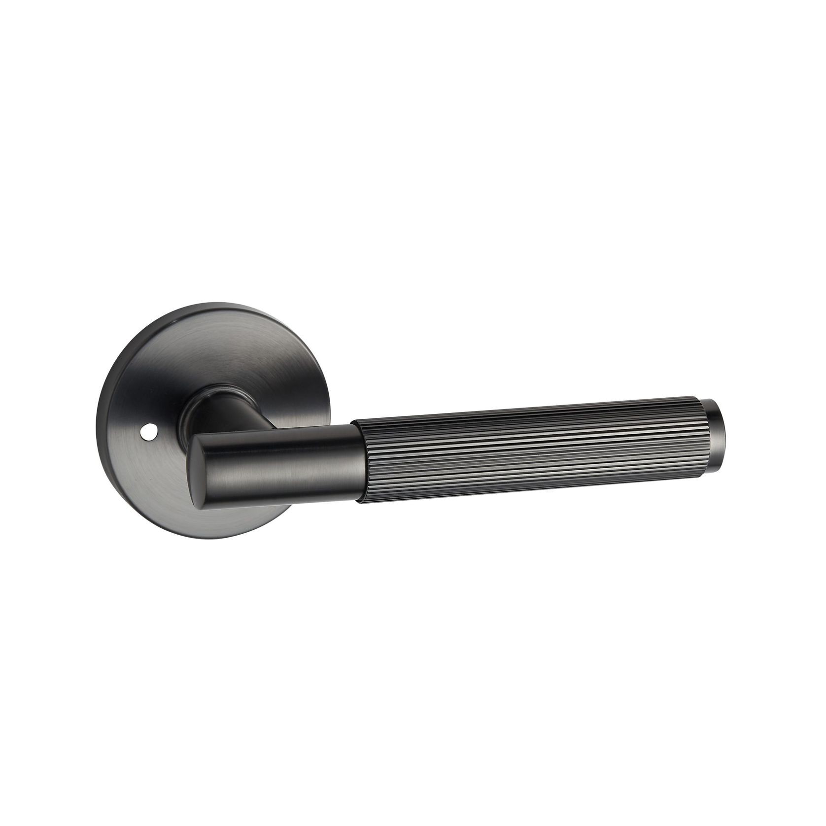 Round Low-Profile Rose in NG finish with Linea Lever gallery detail image