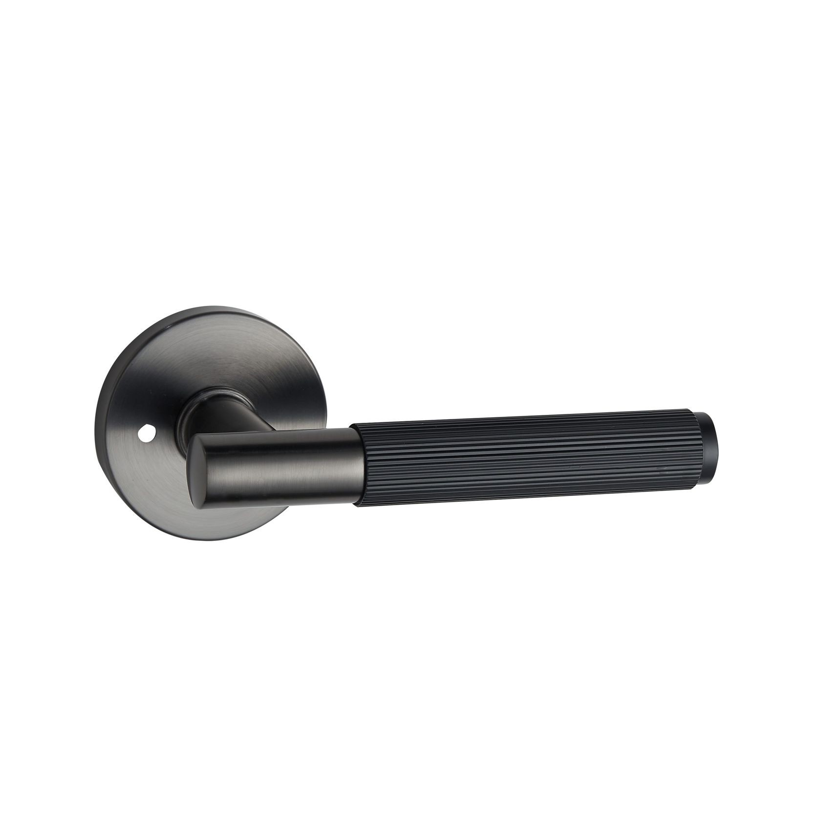 Round Low-Profile Rose in NG finish with Linea Lever gallery detail image