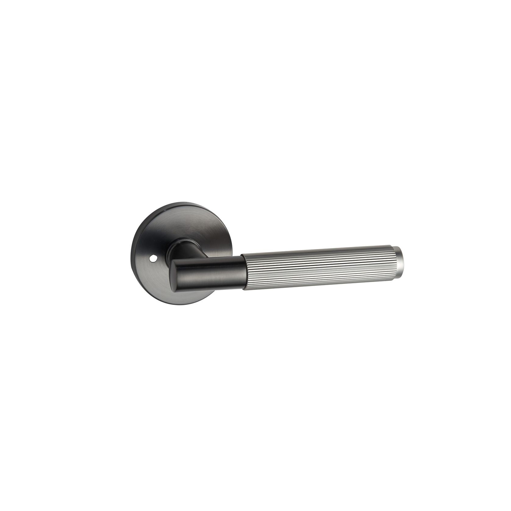 Round Low-Profile Rose in NG finish with Linea Lever gallery detail image