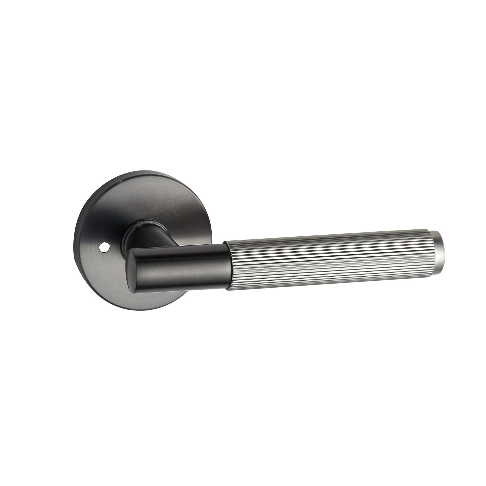 Round Low-Profile Rose in NG finish with Linea Lever gallery detail image