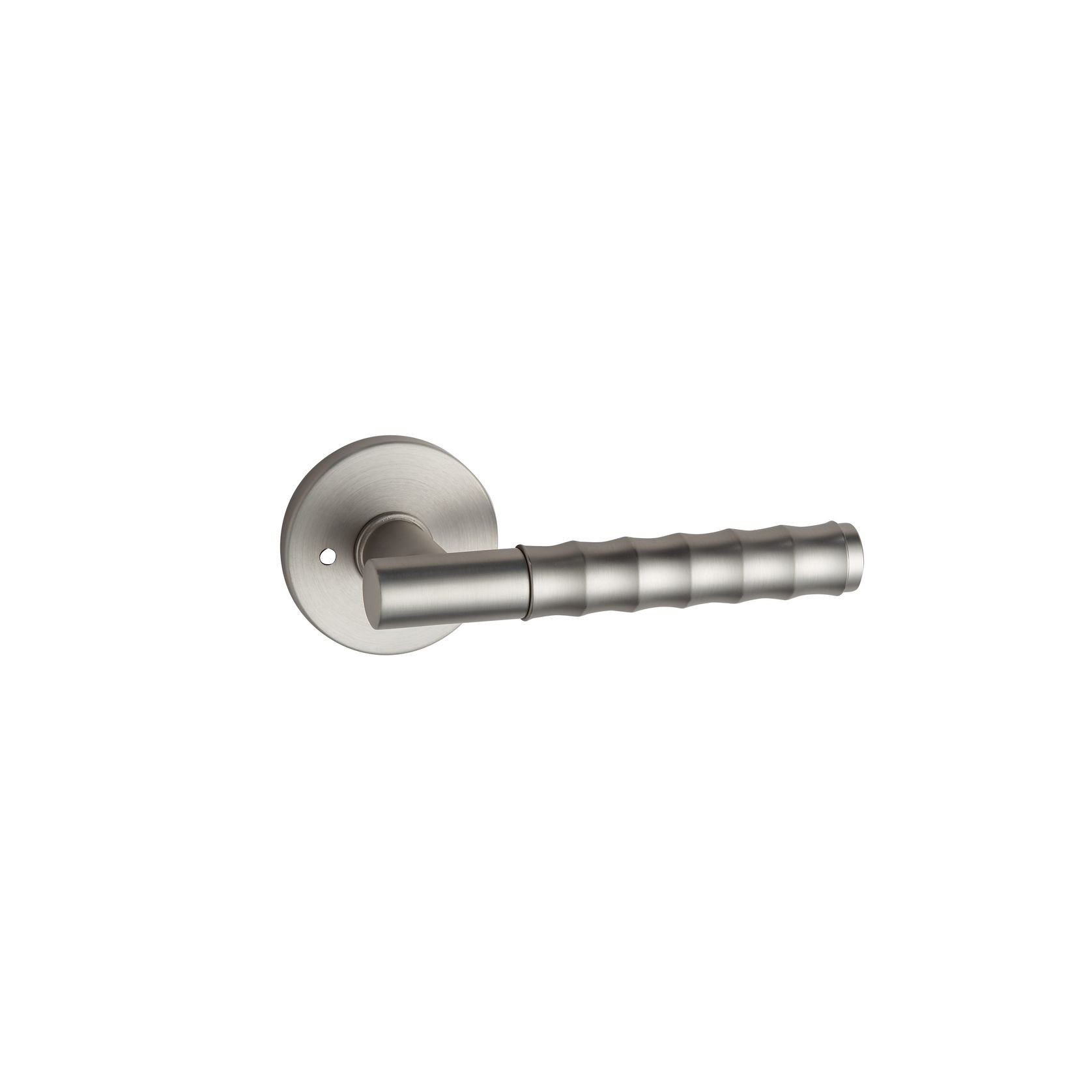 Round Low-Profile Rose in MBN finish with Solido Lever gallery detail image