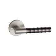 Round Low-Profile Rose in MBN finish with Solido Lever gallery detail image