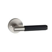 Round Low-Profile Rose in MBN finish with Linea Lever gallery detail image