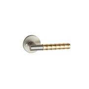 Round Low-Profile Rose in MBN finish with Solido Lever gallery detail image