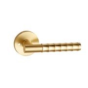Round Low-Profile Rose in BB finish with Solido Lever gallery detail image