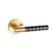 Round Low-Profile Rose in BB finish with Solido Lever gallery detail image
