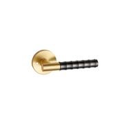 Round Low-Profile Rose in BB finish with Solido Lever gallery detail image