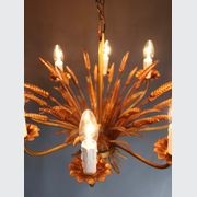 Mid Century Wheat Sheaf Chandelier gallery detail image