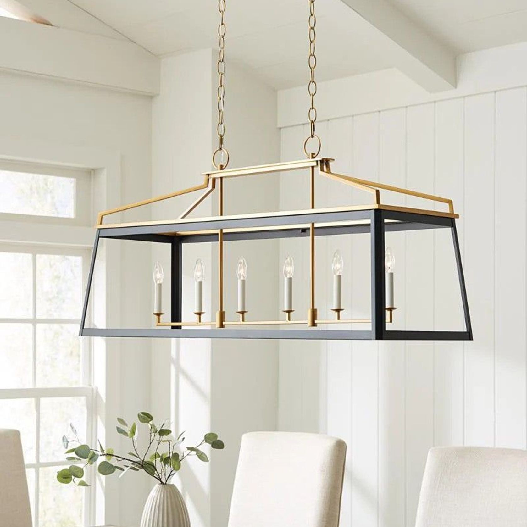 Visual Comfort Studio Carlow Linear Lantern gallery detail image