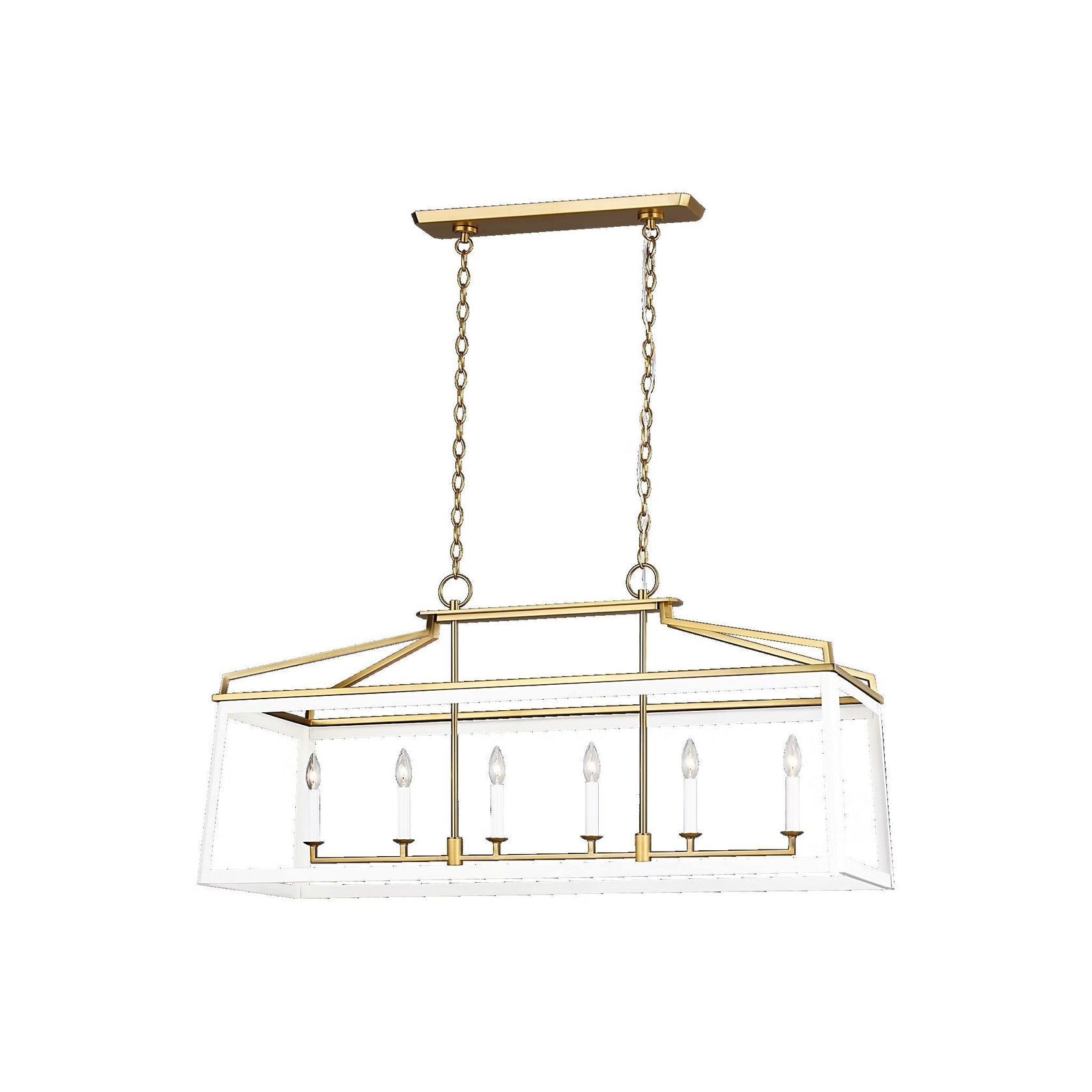 Visual Comfort Studio Carlow Linear Lantern gallery detail image