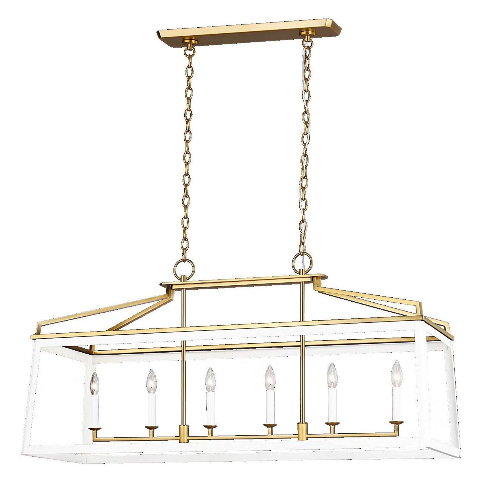 Visual Comfort Studio Carlow Linear Lantern gallery detail image