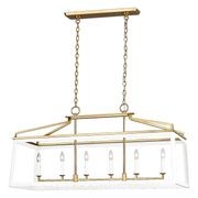 Visual Comfort Studio Carlow Linear Lantern gallery detail image