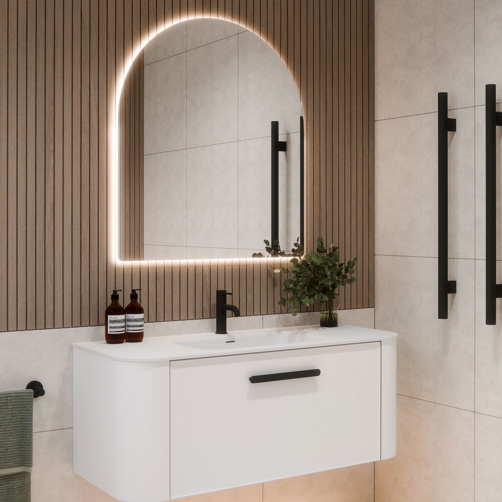 Euro Arch 850 LED Mirror gallery detail image