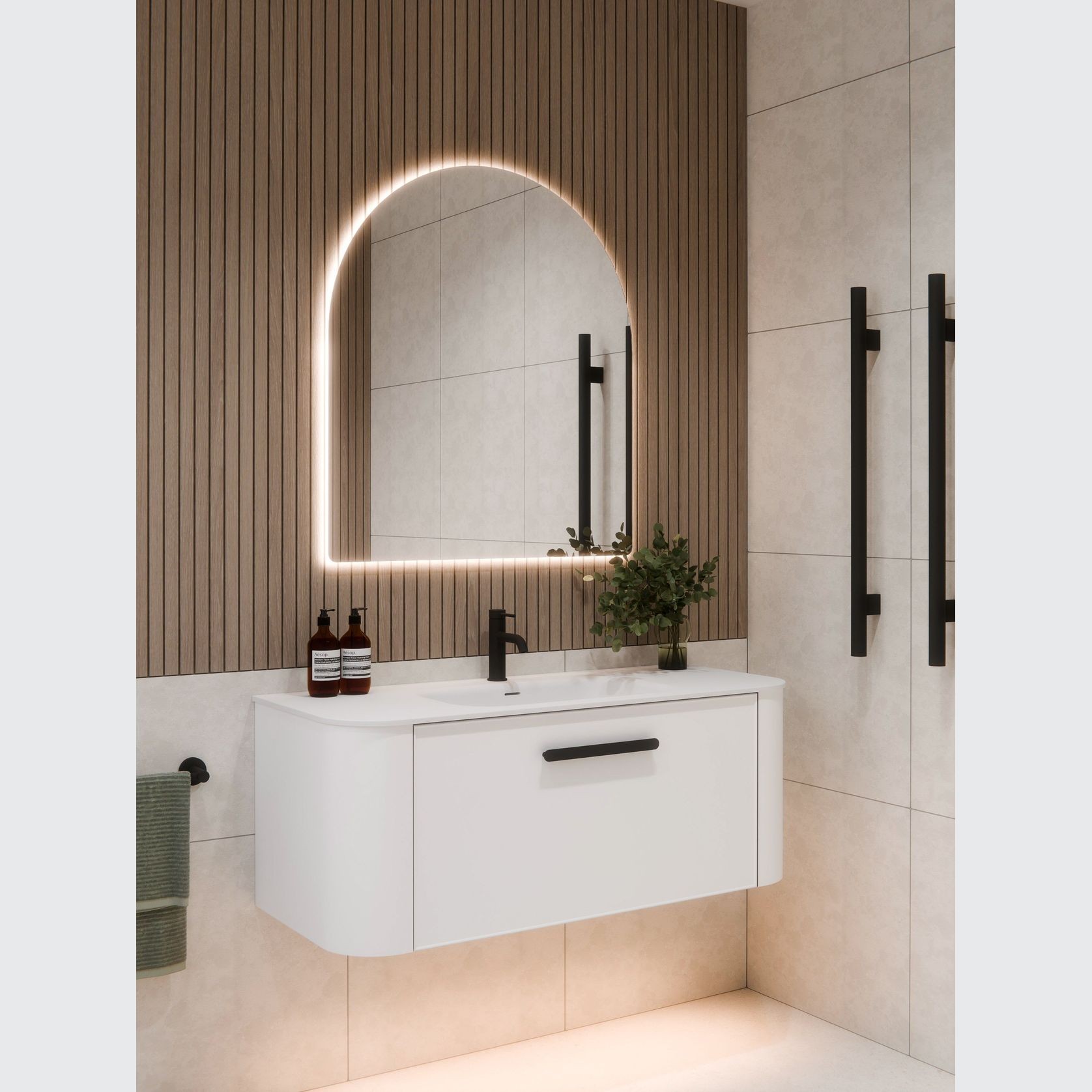 Euro Arch 850 LED Mirror gallery detail image
