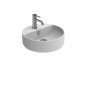 Evo 43 Round Vessel Basin With Taphole gallery detail image