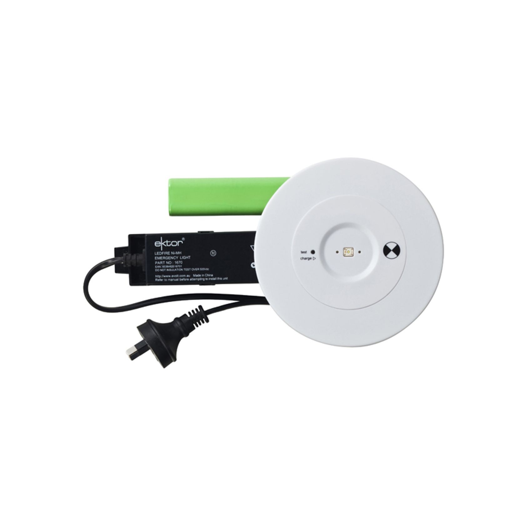 LED Emergency Fire Light (Recessed) gallery detail image