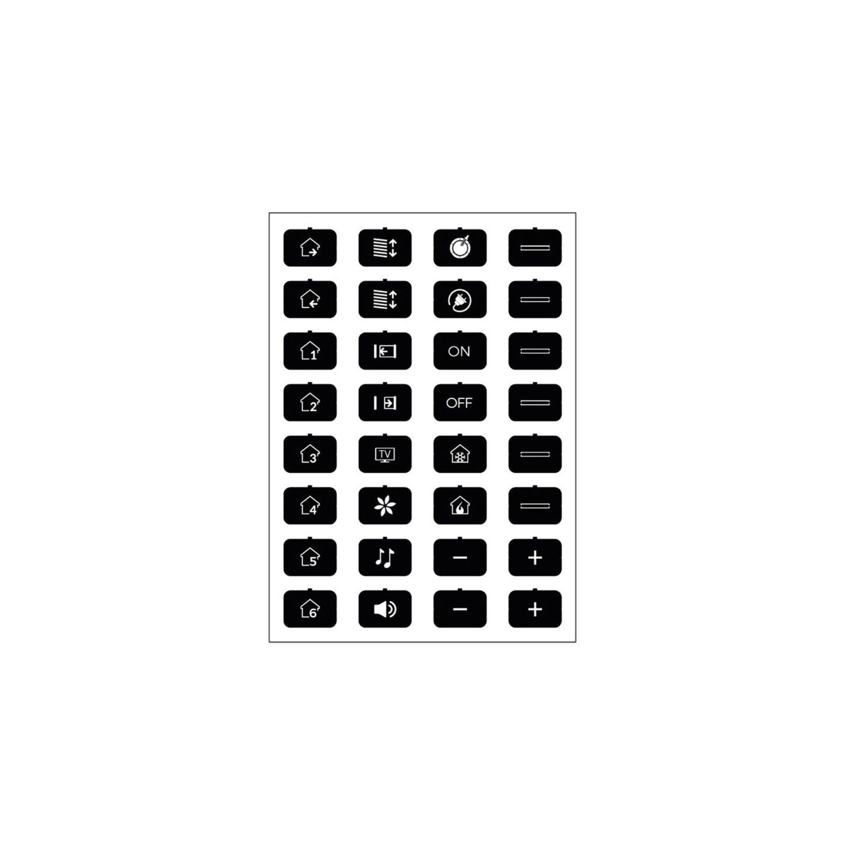 Capacitive KNX Switch 10 CH gallery detail image
