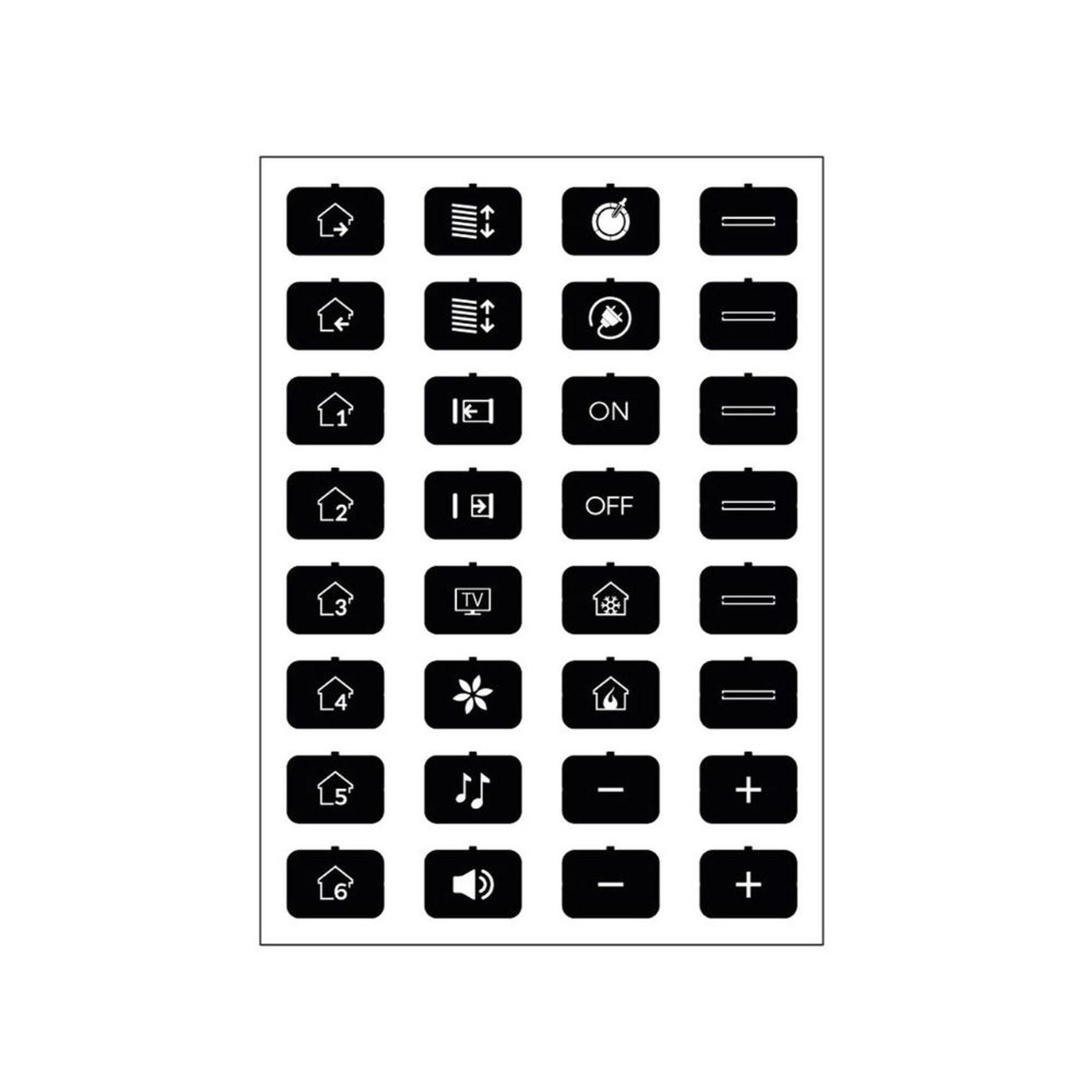 Capacitive KNX Switch 10 CH gallery detail image