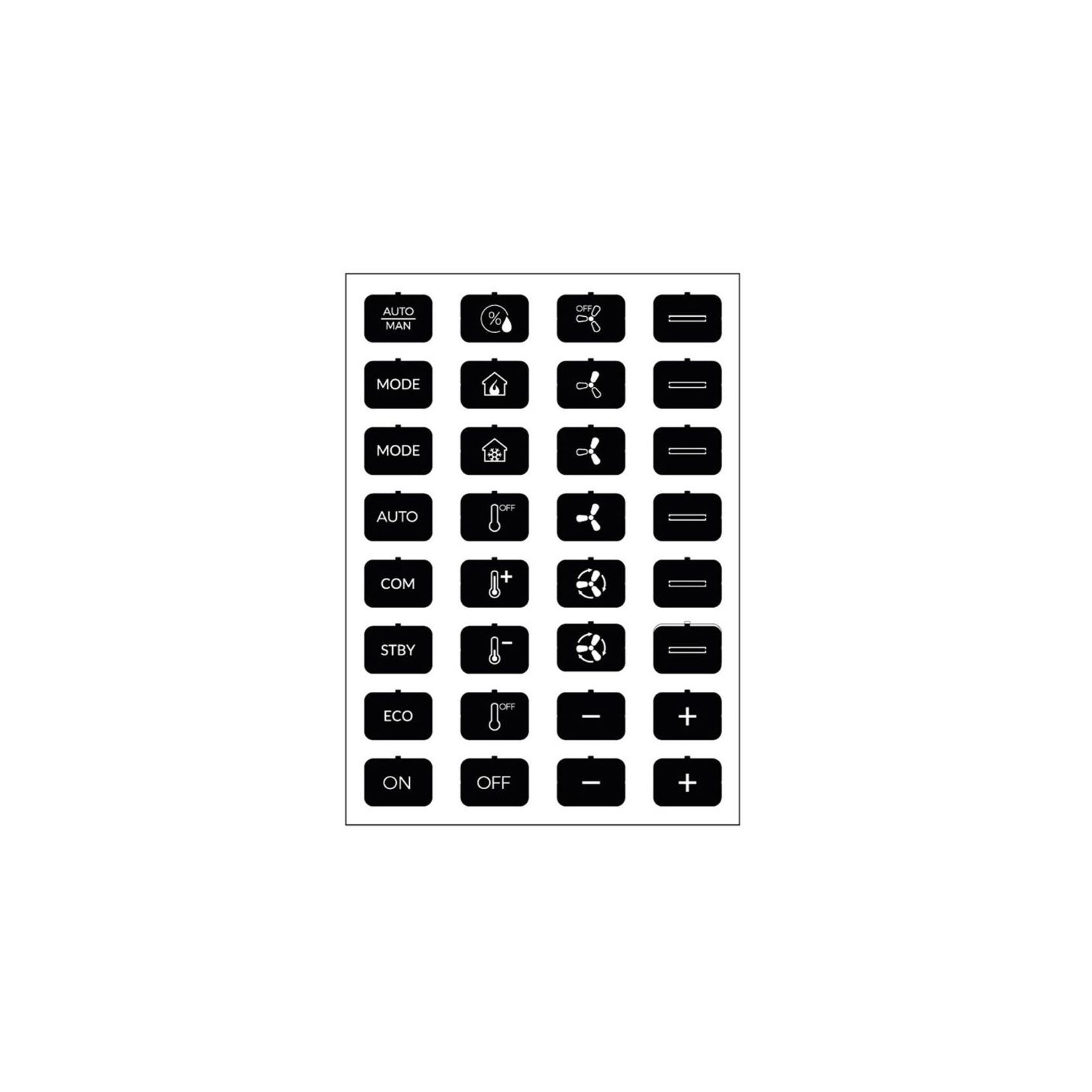 Capacitive KNX Switch 10 CH gallery detail image