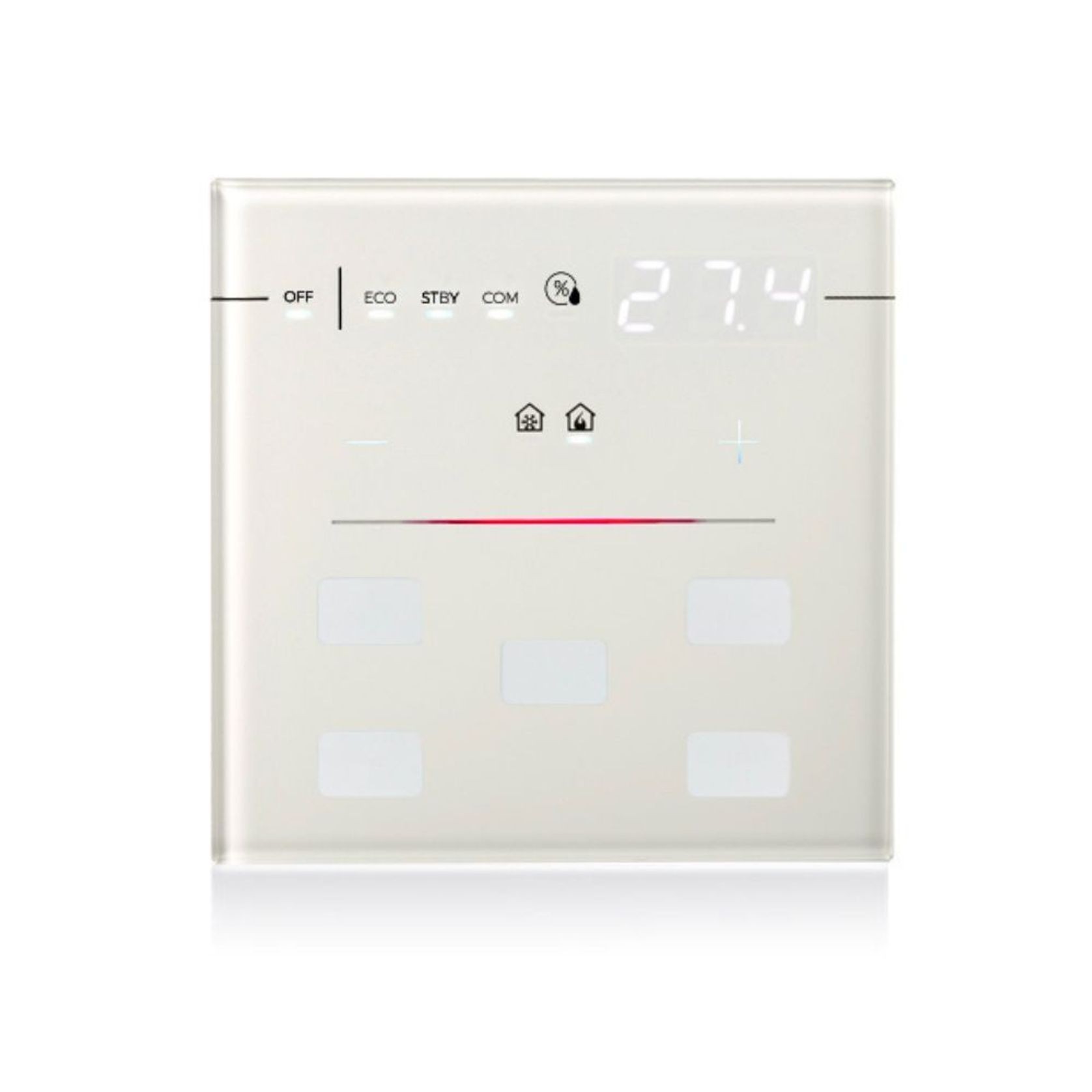 KNX Capacitive Thermostat gallery detail image