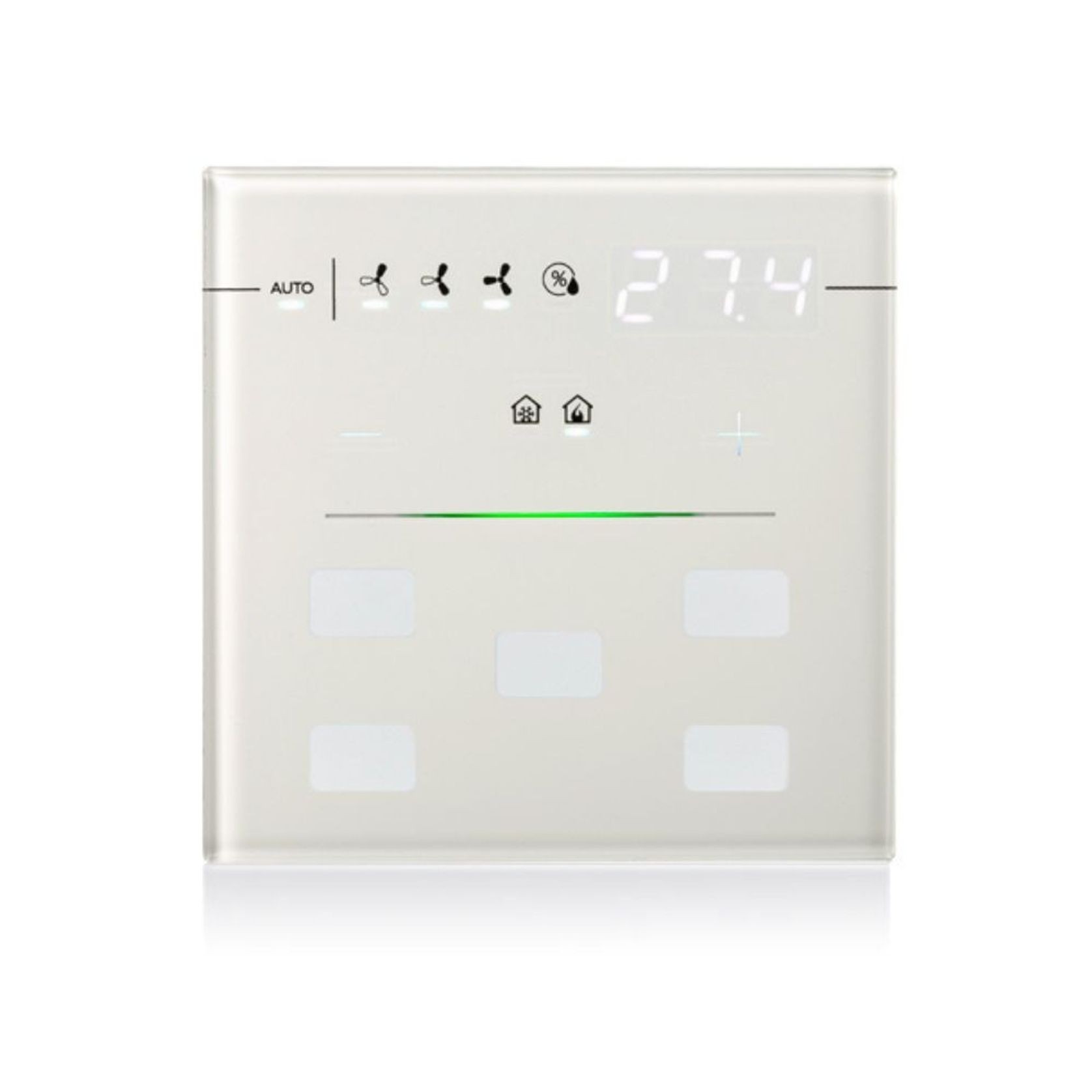 KNX Capacitive Thermostat gallery detail image