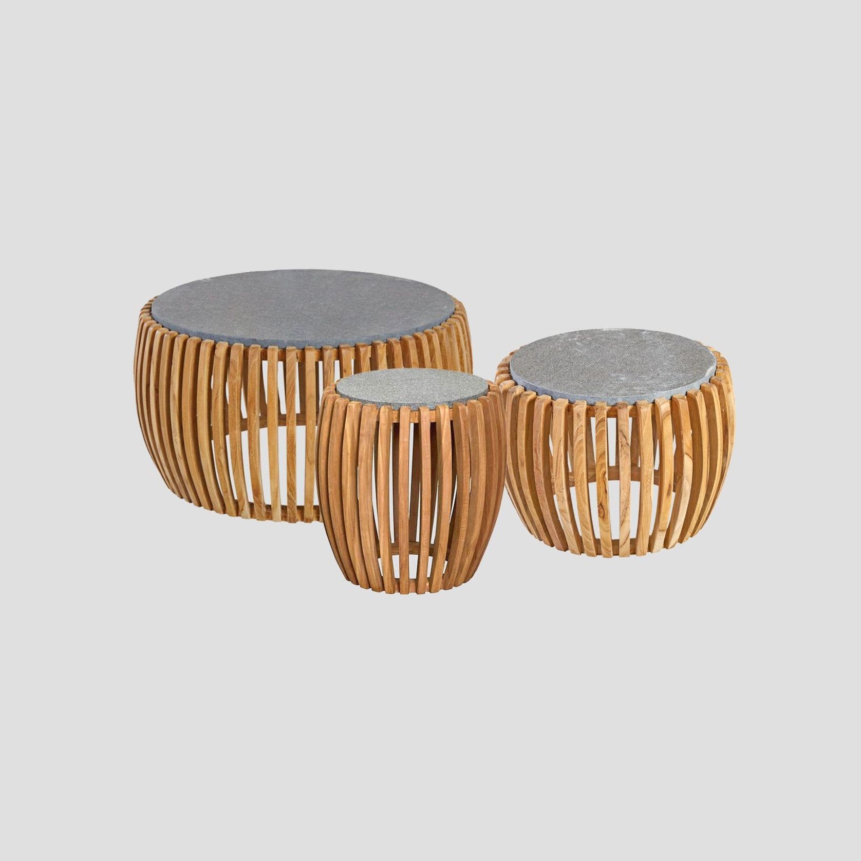 Egmont Teak Side Table - 43Cm gallery detail image