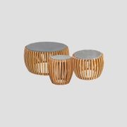 Egmont Teak Side Table - 43Cm gallery detail image